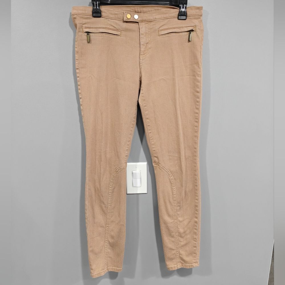 🐢 Tory Burch Equestrian Riding Pants Size 29w 29" Inseam